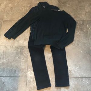 Boys holiday outfit, size 5/6.